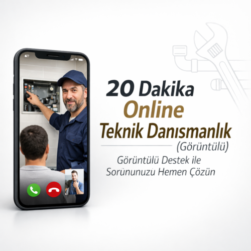 ⭐ 20 Dakika Online Teknik Danışmanlık (Görüntülü)