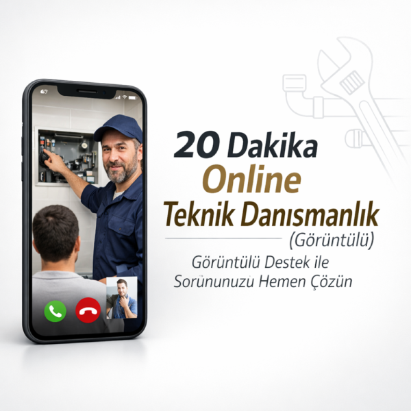 ⭐ 20 Dakika Online Teknik Danışmanlık (Görüntülü)